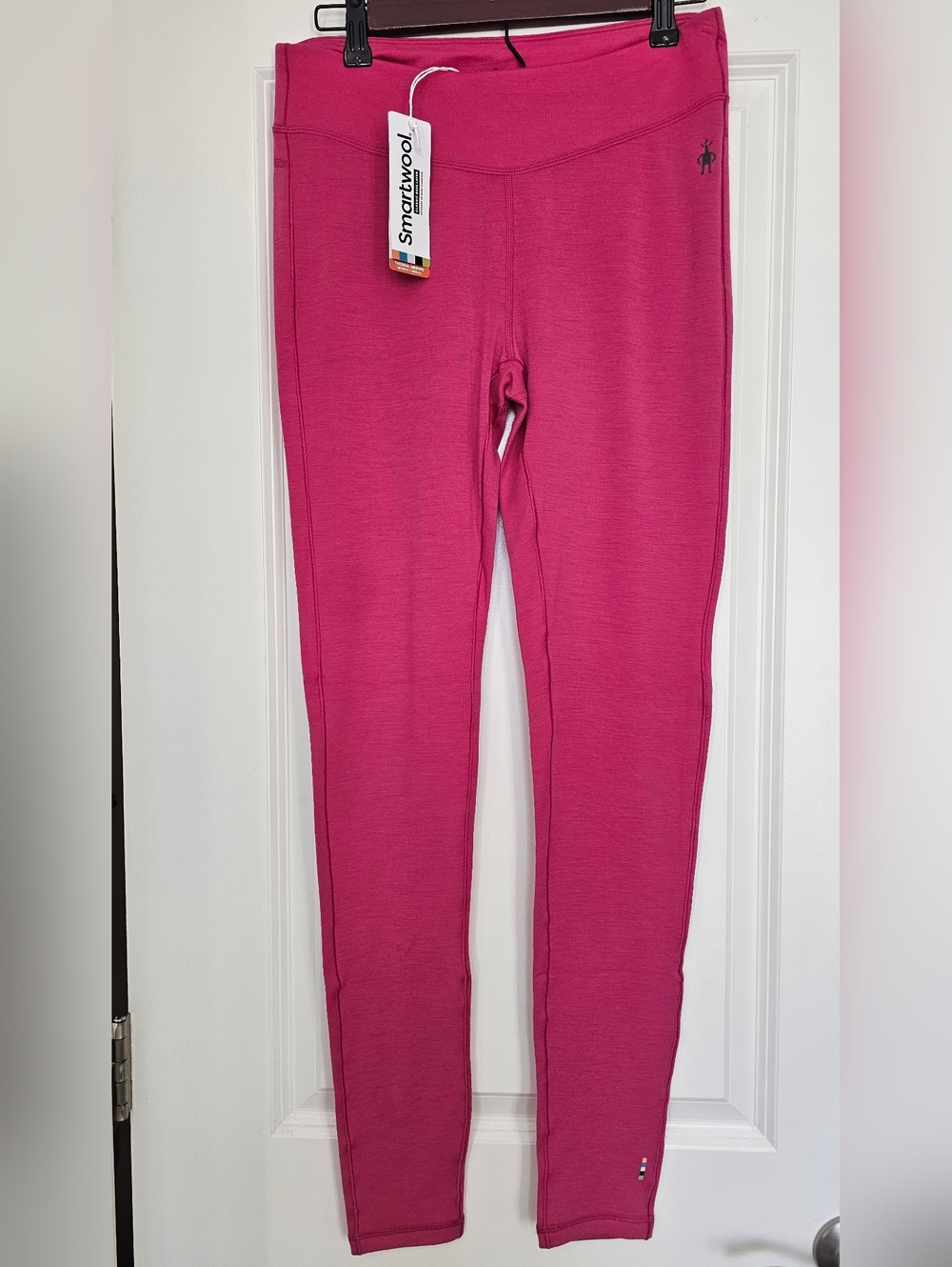 Smartwool Merino 250 Thermal Base Layer Leggings Women M Pink Hiking  GorpcorNWT